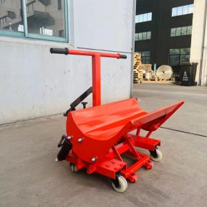 China Hydraulic Cloth Roll Transport Trolley Doffing Easy Handle factory