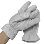 OEM Carbon Fiber 5mm Grid Anti Static Gloves Heat Resistant