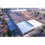 Wind Resistant Prefabricated Wide Span Building With Q235 Q355B Grade Steel