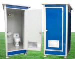 PVC Window Light Weight 40HC Portable Movable Toilet