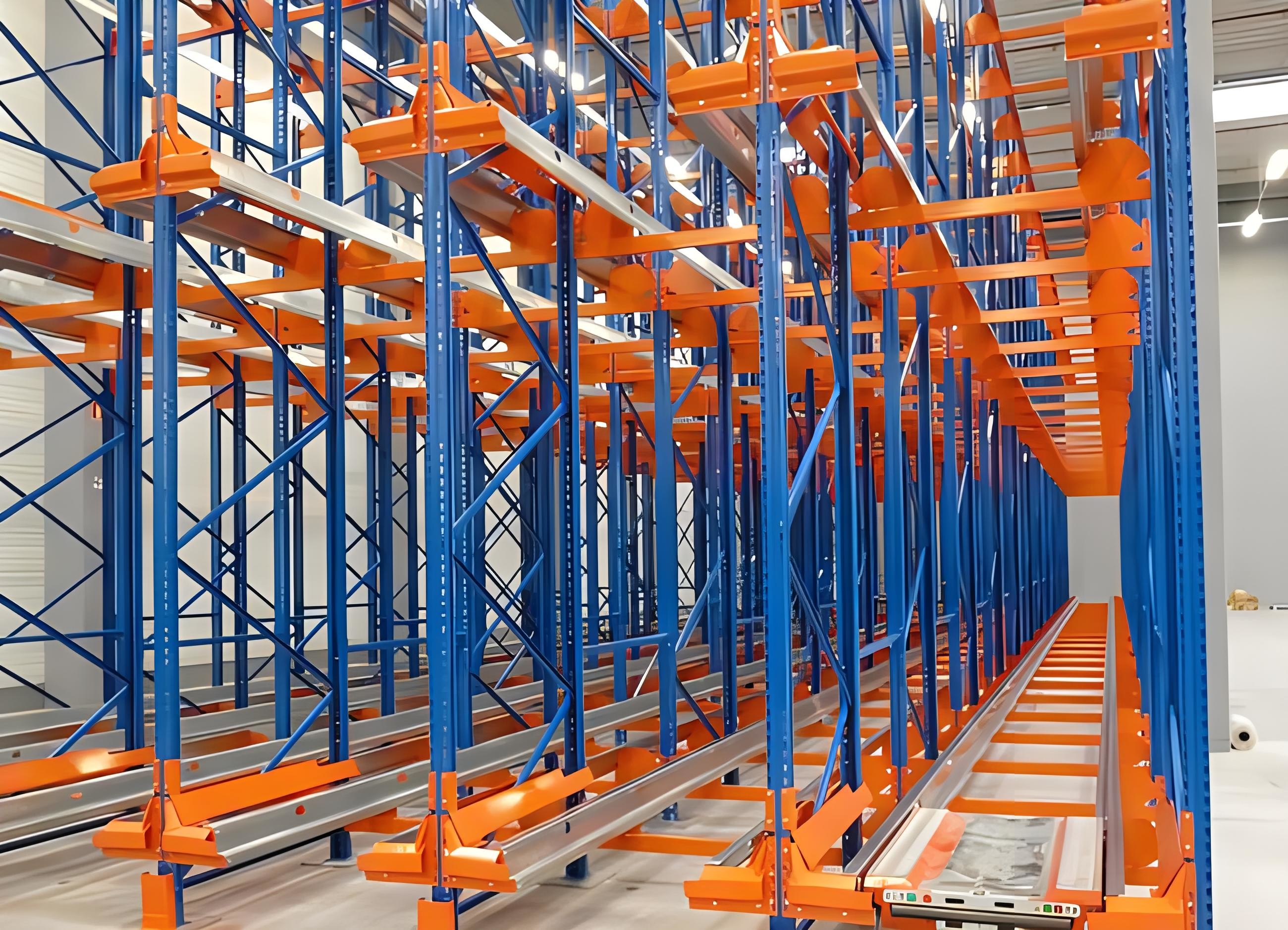 Forklift Drive In Pallet Rack Low Cost Storage Industrial Drive In Racking System For Warehouse Storage