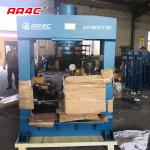 Forklift Hydraulic Tire Press Machine 75T-200T H Frame Solid Tire Service