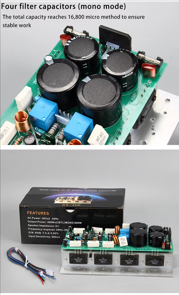 Simple Package 750W High Power Mono Linear Amplifier for Yamaha Sound Alignment CA and Other Audio Amplifiers