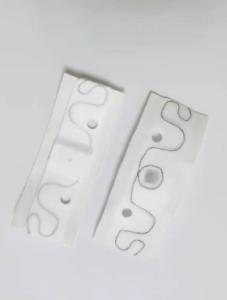 China RFID silicon gel laundry tag LAU002H , RFID UHF Laundry Tag 200 Times Washing Cycles , RFID laundry tag with holes factory