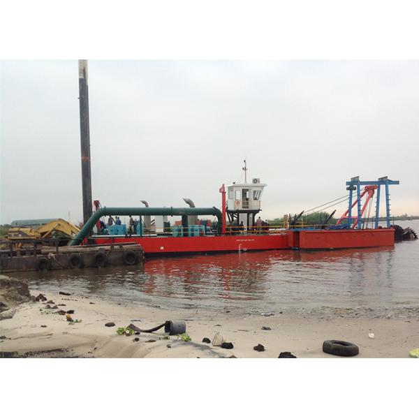 6 Inch Cutter Suction Dredger For Port Building And Land Reclaim