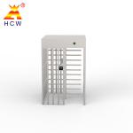 Full Height Construction Site Turnstiles Bidirectional RFID Card Rotating