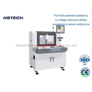 China High Precision Dual Platform PCBA Router Machine for Pcb Board Assembly Line factory