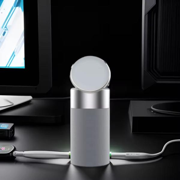 15W Wireless Charger Magnetic Mobile Phone Holder Speaker Chargers with QC3.0