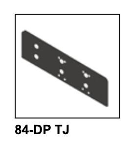 Auto Hold Door Closer Installation Drop Plate Top Jamb Door Closer For Heavy