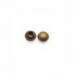 Anti Black Nickel Custom Decorative Brass Rivets , Decorative Rivets For