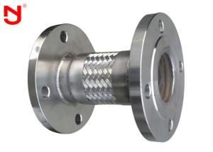 China OEM Metal Braided Hose Corrugated Surface Vacuum Bellows High Tensile Steel Wire factory