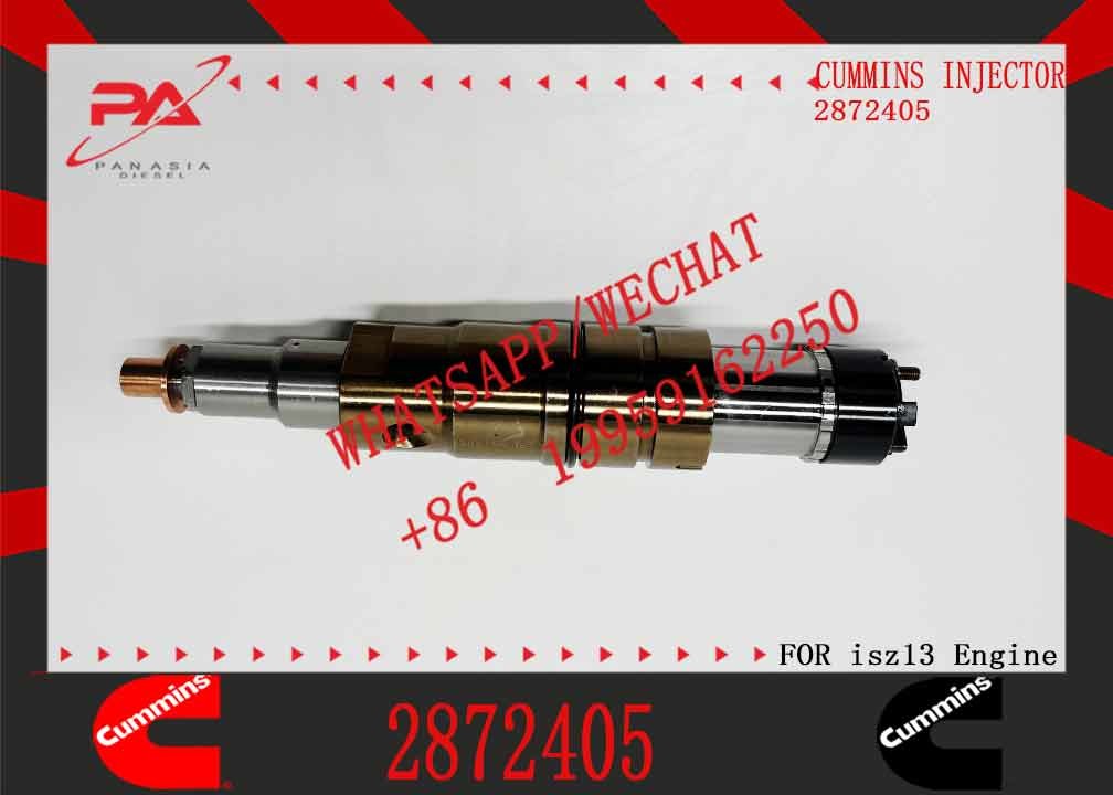 Genuine Common Rail Fuel Injector Assembly ISZ13 QSZ13 2872544 4955080 P4984843,OEM Orders Accepted