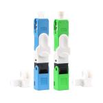 FTTH Singlemode Fiber Optic Quick Connector SC UPC SC APC For Telecom Comunicati