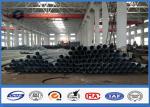 Burial Type ASTM A 123 Galvanized Steel Pole for Electrical Distribution Power