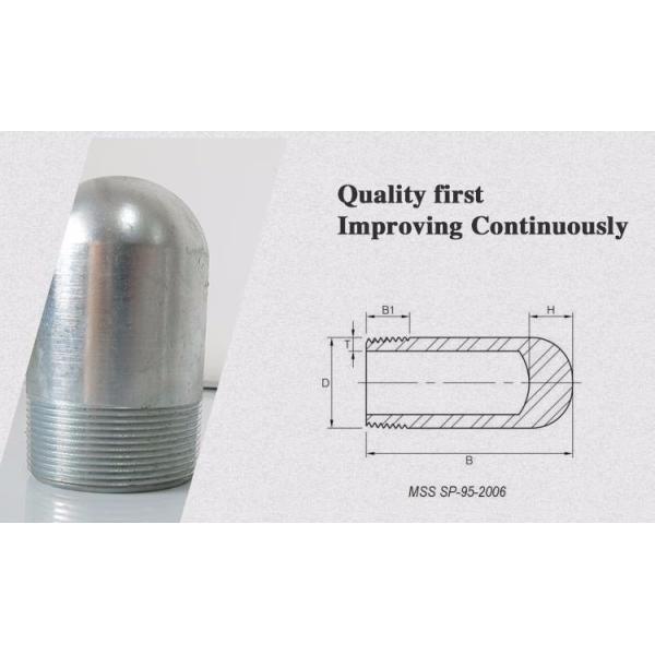 Nickel Alloy UNS 2200 Forged Pipe Fittings MSS SP 95 NPT Male Bull Plug