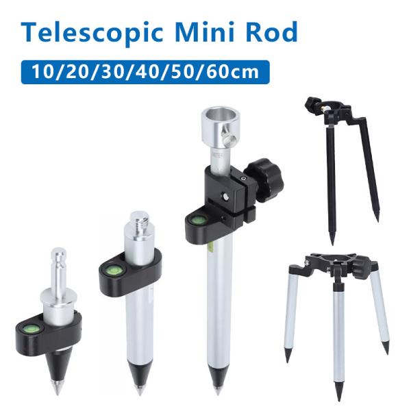 Surveying Instrument Total Station Mini Tripod Mini Bipod Prism Pole All Size 10