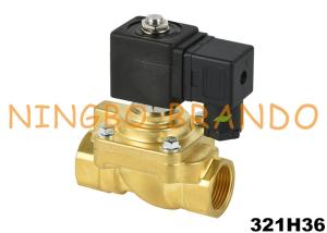 China 3/4'' 321H36 Blow Moulding High Pressure Solenoid Valve 24VDC 220VAC factory
