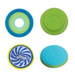 Soft Rubber Pet Training Products Resistance Bite Interactive Flying Disc Dog