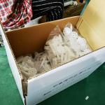 Green Color Wall Insulation Anchors With Stainless Steel Nail Noise Absorption