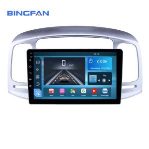 China Hi-Fi Hi-Res 8 Core Car Audio For Hyundai Accent 2006-2011 Car Radio Support 360 Bird View Camera Carplay factory