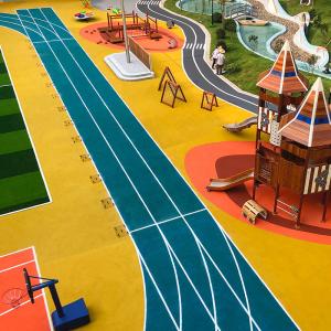China Customized Color Epdm Track Surface Customized Thickness Superior Weather Shock Slip UV Resistance factory