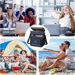 Collapsible Leakproof Insulated Lunch Cooler Bag Reusable For Women Men