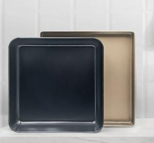 China Customization Durable Non Stick Cake Mold Square Non Stick Baking Pan Set For Oven Baking factory