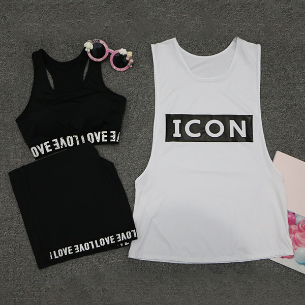 Womens Yoga Sets Five 5 Pieces Set Training Sports Sets Female Workout Clothes for Women Sportswear Gym Training Clothin