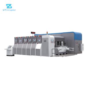 China Corrugated Flexo Printer Slotter Machine Die Cutting Machine 110mm Roller factory