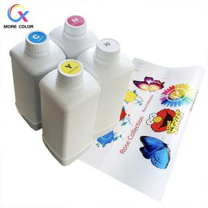 China Vivid Color DTF Printing Ink With Ink Circulation 1 Liter Per Bottle factory