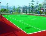 ISO9001 3mm Acrylic Acid Outdoor Basketball Court Flooring Durable