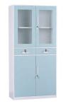 White School Steel File Cabinets , OEM Metal Filing Cabinet With Lock
