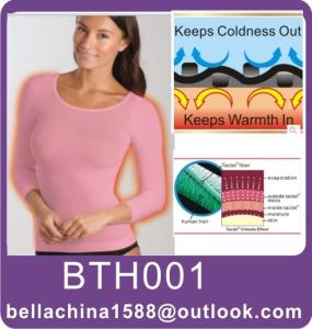 China Best thermal underwear thermals for women thermal top women long tops for wome100% tactel factory
