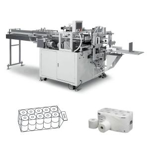 China Factory Price Large Capacity Rolls Toilet Paper Packaging Machine 5-8 Bags/Min factory