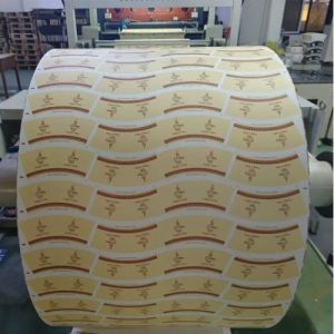 China Food Grade Customizable PE Coated White Paper Cup Rolls Flexography Printing Beverage Wrapping on sale