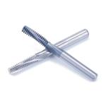 Multi-Teeth Thread Carbide End Milling Cutters No Coating For Low Hardness