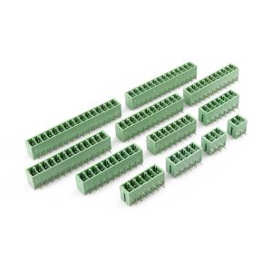 3.5mm Pitch PCB Pluggable Screw Terminal Blocks Plug + Right Angle or Straight