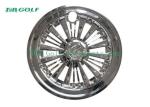 Durable Silver 10 Inch Golf Cart Hub Caps Golf Cart Parts 31 X 24.4 X 24.4 Cm