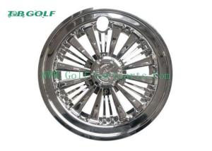 China 10 Golf Cart Hub Caps Golf Trolley Wheel Covers SS Design Customized Material factory
