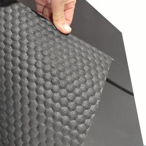 China Great Impact Absorption Rubber For Stable Walls Solid Rubber Roll As Wall Covering factory