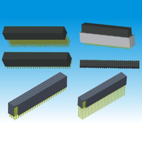 China Straight Y Type Pcb Header Connector H 9.3 Four Row For Print Circuit Board factory