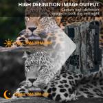 KW591 wildlife camera no-glow dual sensors 1080P waterproof IP67 0.4s trigger
