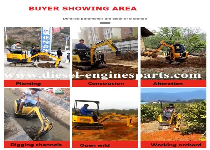 2.5t 1 Ton Mini Excavator Favorable Trafficability Mini Crawler Excavator