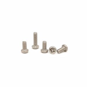 Custom Stainless Steel Cross Pan Head Screws Precision Mechanical Screws