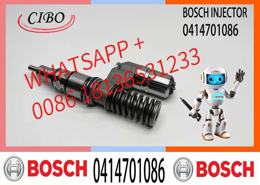 Factory Price Excavator Parts 2599428 0414701086 Common Rail Injector For DC9.50 Diesel Engine with High Quality 259-942