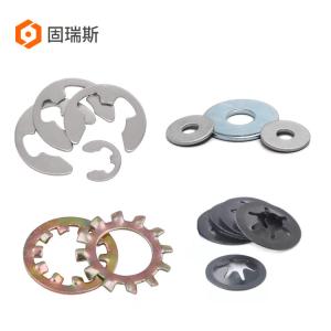 China Stainless Steel Circlip Round Thin Spring Star Self Lock Flat Washer 6mm M8 factory