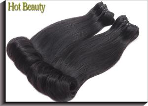China Fashion Egg Curl Remy Virgin Weft Hair Extensions For Silky No Chemical factory