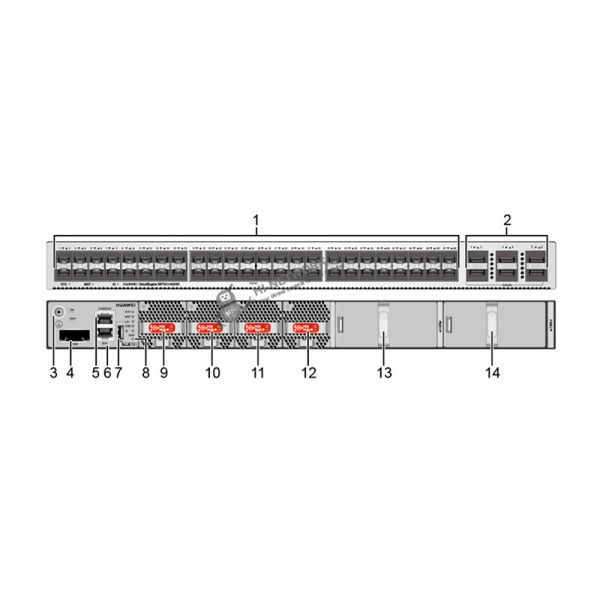 Upgradeable Huawei Network Switch CloudEngine S6730-H48X6C Bundle ODM