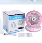 Beauty skin spray cooling air fan handheld mini water spray fan