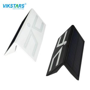 China Courtyard DC 3.2V Solar Powered LED Wall Light 4pcs RGB IP65 6000K factory
